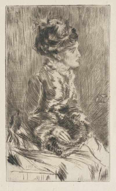Der Muff von James McNeill Whistler