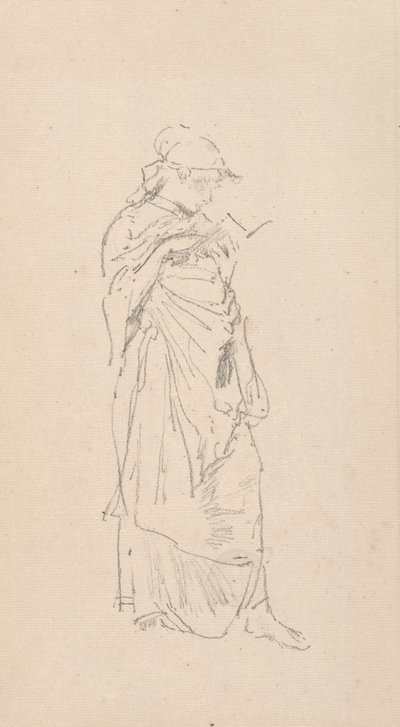 Der Roman - lesendes Mädchen von James McNeill Whistler