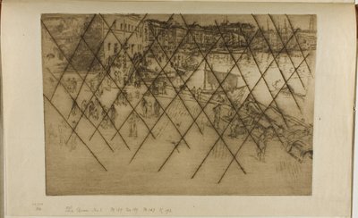 Die Riva von James Abbott McNeill Whistler