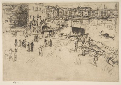 Die Riva, Nr. 1 von James McNeill Whistler
