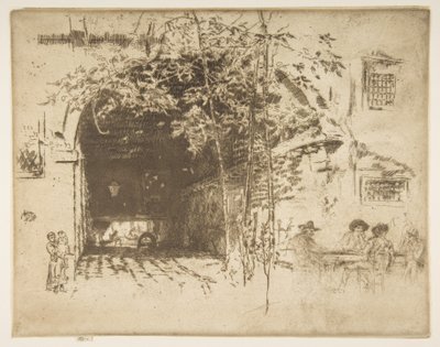 Der Traghetto, Nr. 2 von James McNeill Whistler