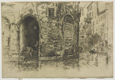 Zwei Türöffnungen von James McNeill Whistler