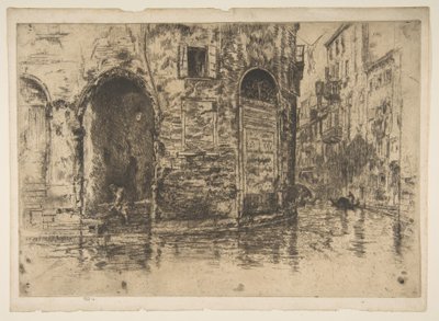 Zwei Türöffnungen von James McNeill Whistler