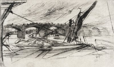 Vauxhall Bridge von James McNeill Whistler