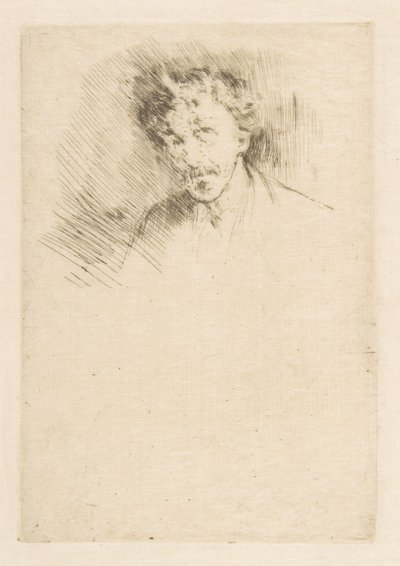 Whistler mit der weißen Haarlocke von James McNeill Whistler
