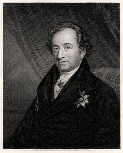 Johann Wolfgang von Goethe, deutscher Dichter, Dramatiker und Wissenschaftler, 19. Jahrhundert von James Posselwhite