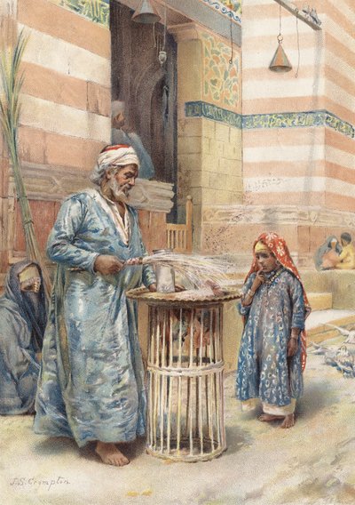 Der Süßigkeitenverkäufer von James Shaw Crompton