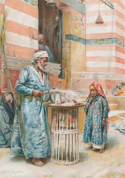 Der Süßigkeitenverkäufer von James Shaw Crompton