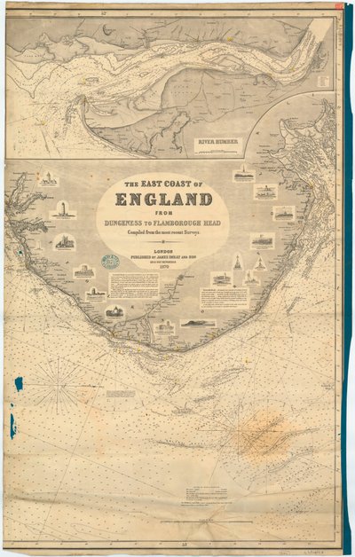 Ostküste Englands von Dungeness bis Flamborough Head von James & Son Imray