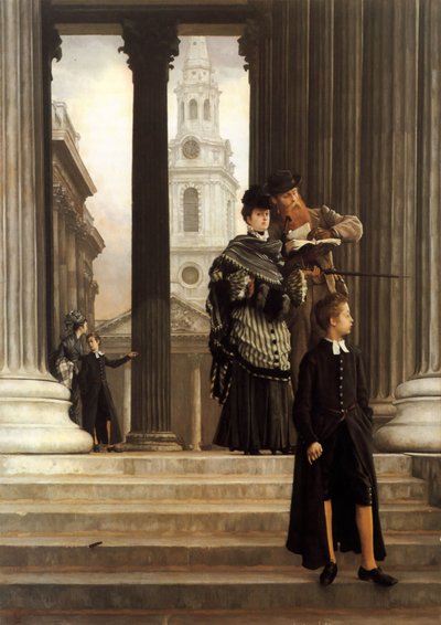 Londoner Besucher von James Jacques Joseph Tissot