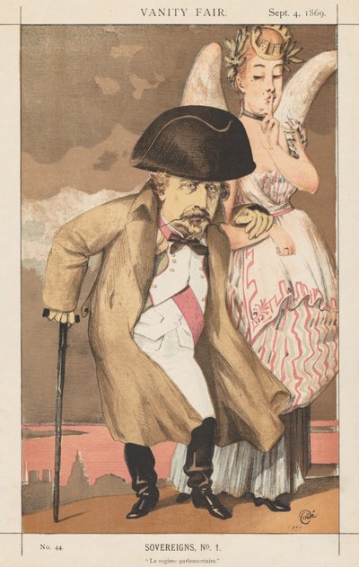 Vanity Fair: Herrscher, Nr. 1 "Le régime parlementaire" von James Tissot