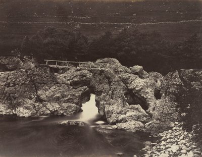Schäferbrücke bei Forest Lodge, 1871 von James Valentine