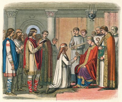 Taufe von König Guthorm, 878 1864 von James William Edmund Doyle