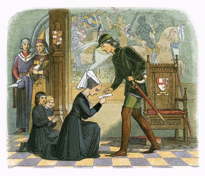 König Edward IV. und Lady Elizabeth Grey von James William Edmund Doyle
