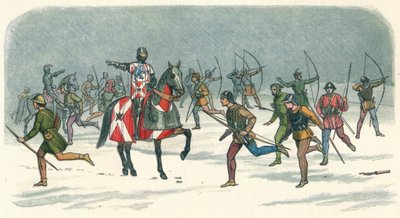List von Lord Fauconbridge bei Towton, 1461, 1864 von James William Edmund Doyle