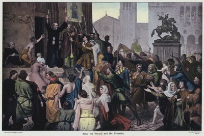 Peter der Einsiedler und die Kreuzzüge von James after Archer