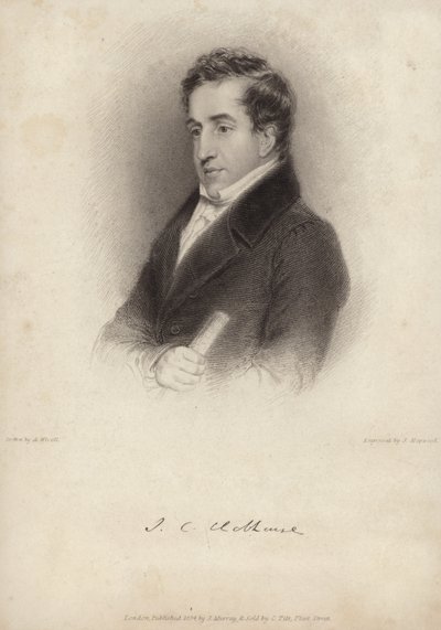 John Hobhouse, 1. Baron Broughton, englischer Politiker und Memoirenschreiber von James, the Elder Hopwood