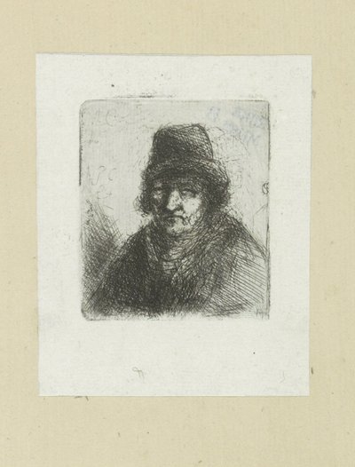 Erwachsener Mann mit Hut von Jan Chalon