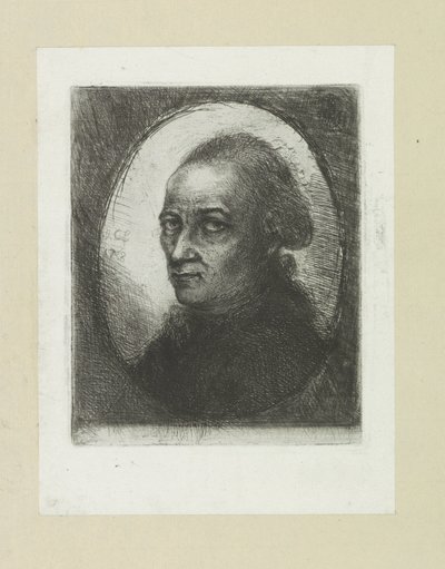 Selbstporträt von Jan Chalon von Jan Chalon