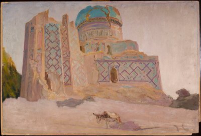 Bibi-Chanum-Moschee in Samarkand. Aus einer Reise nach Turkestan von Jan Ciągliński