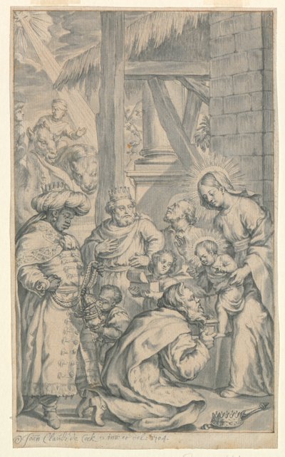 Anbetung der Könige von Jan Claudius de Cock