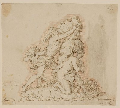 Alpheus und Arethusa von Jan Claudius de Cock