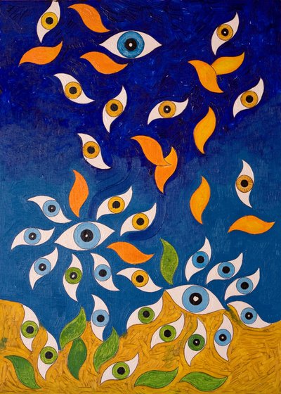 Ein Regen von Augen, 2006 von Jan Groneberg
