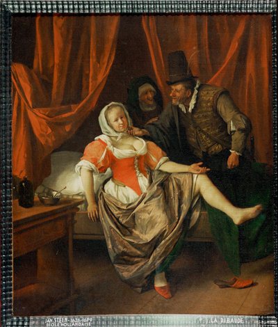 Das unzüchtige Mädchen von Jan Havicksz. Steen