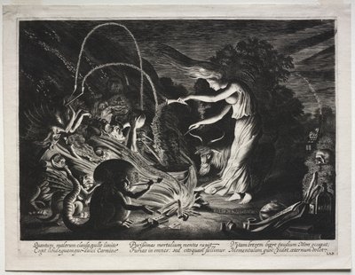 Die Hexe (Nachtstück) von Jan Jansz. van de Velde