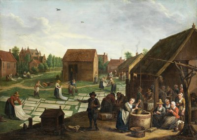 Jan Josef Horemans (II) Bleichfeld von Jan Josef Horemans the Younger