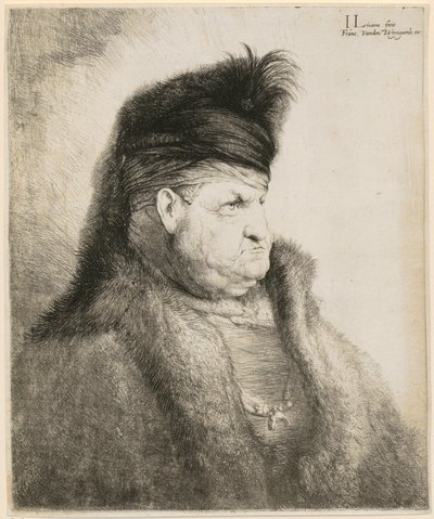 Brustbild eines Orientalen von Jan Lievens