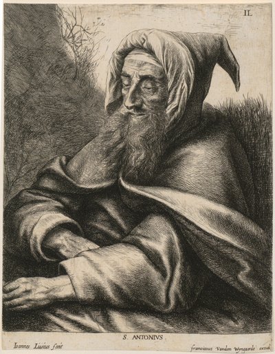 Heiliger Antonius von Jan Lievens