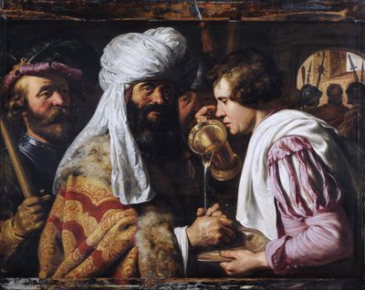 Pilatus wäscht seine Hände von Jan Lievens