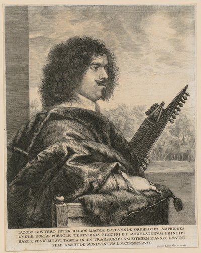 Porträt von Jacques Gaultier von Jan Lievens