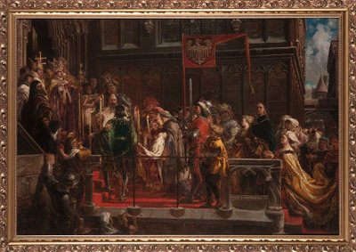 Taufe von Władysław Warneńczyk 18.II.1425 von Jan Matejko