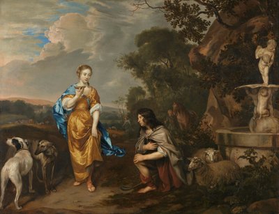 Das Treffen von Granida und Daifilo von Jan Mytens or Mijtens