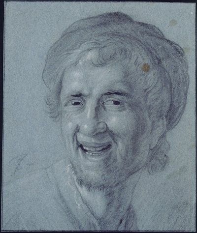 Rembrandt lachend (Kopie nach dem frühen Selbstbildnis Rembrandts bei F. Stoop in Byfleet) von Jan Steen