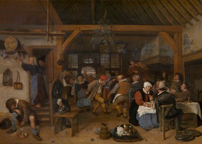 Das Hochzeitsfest von Jan Steen