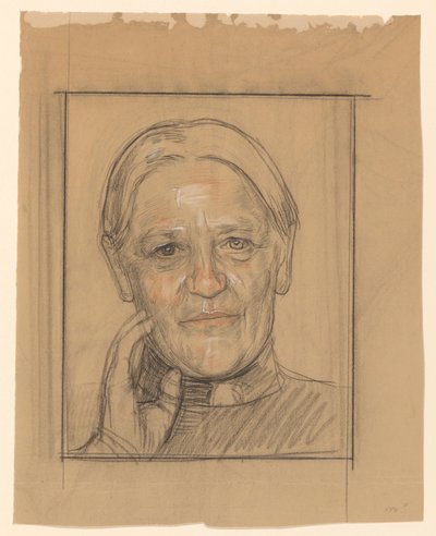 Porträt von Barendina Hermina Muhring von Jan Veth