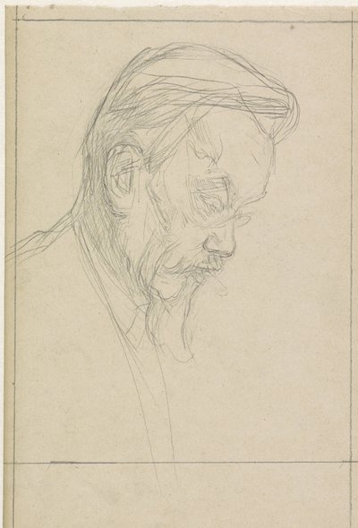 Porträt von Cornelis Hofstede de Groot von Jan Veth