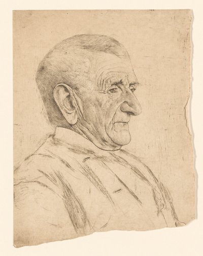Porträt von Jan Schaap von Jan Veth