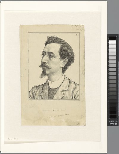 Porträt von Nicolaas de Roever von Jan Veth