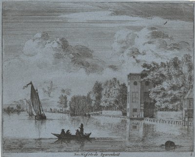 Ansicht des Landguts Sparenhout in Haarlem von Jan Vincentsz. van der Vinne