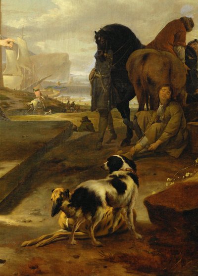 Der verlorene Sohn in schlechter Gesellschaft von Jan Weenix