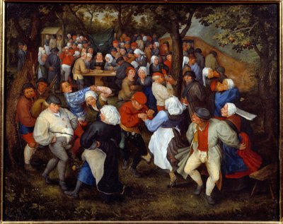 Das Rosenfest oder der Hochzeitstanz von Jan the Elder Brueghel