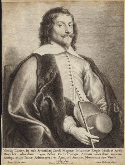 Porträt von Nicholas Lanier von Jan the Elder Lievens
