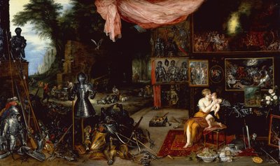 Die fünf Sinne, Tastsinn von Jan the Younger Brueghel