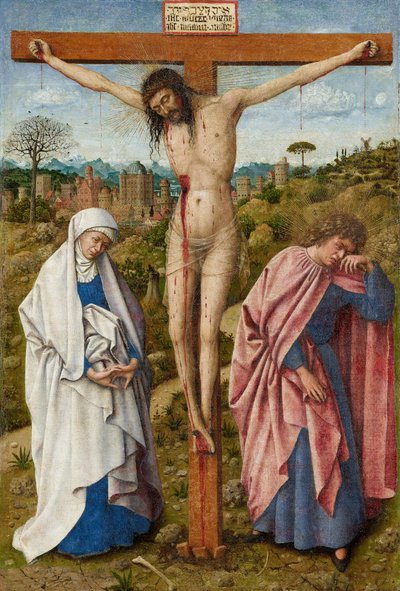 Die Kreuzigung Christi von Jan van Eyck