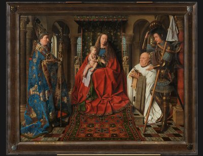 Madonna mit Kanonikus Joris van der Paele von Jan van Eyck