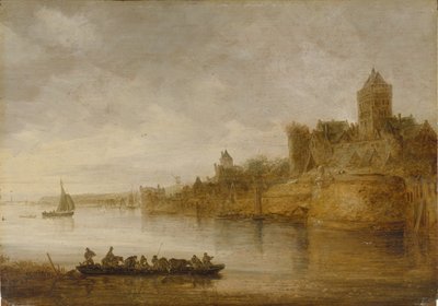 Die mittelalterlichen Mauern von Nijmegen von Jan van Goyen